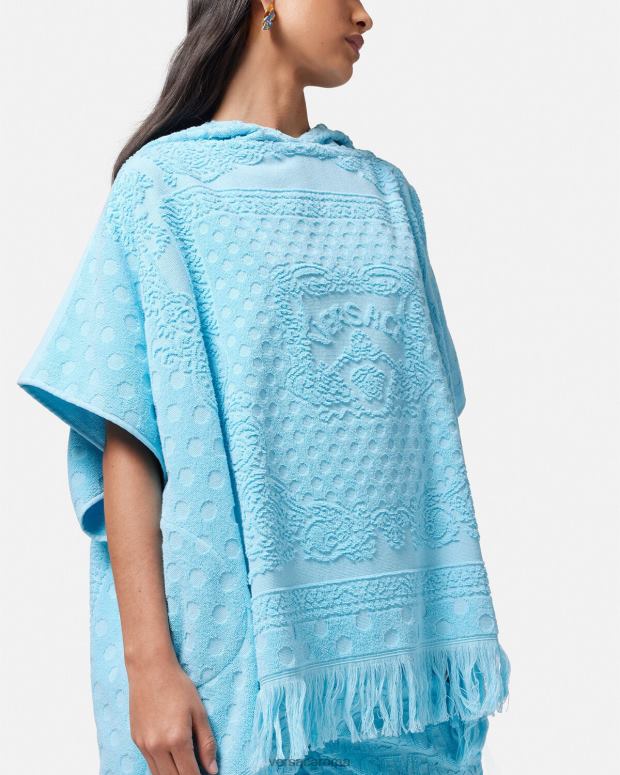 esso Versace donne Copri asciugamano con farfalle tradizionali un colore JT08Z1192 biancheria intima e costumi da bagno