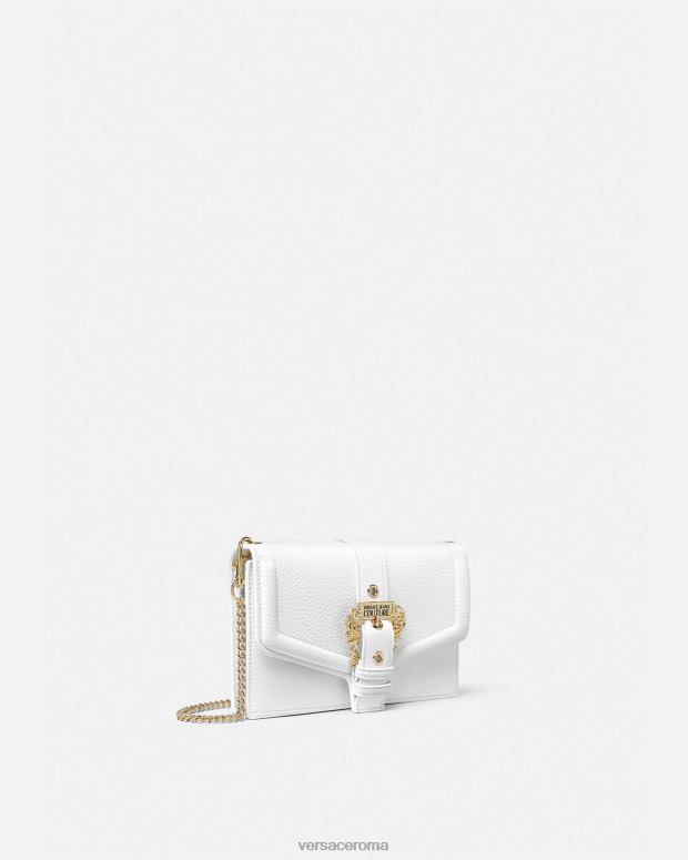 esso Versace donne borsa a tracolla couture1 bianco JT08Z2317 borse