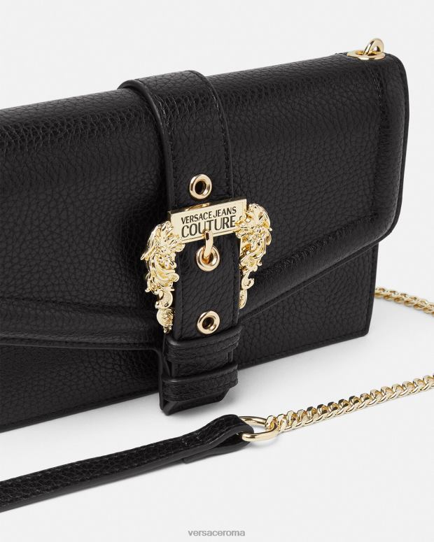 esso Versace donne borsa a tracolla couture1 nero JT08Z2318 borse