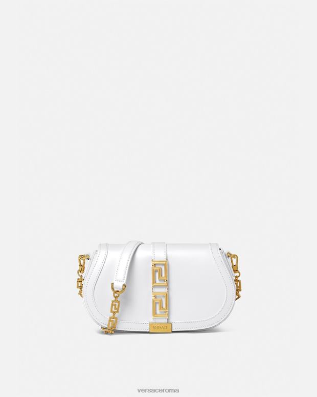 esso Versace donne borsa a tracolla della dea greca bianco JT08Z253 borse