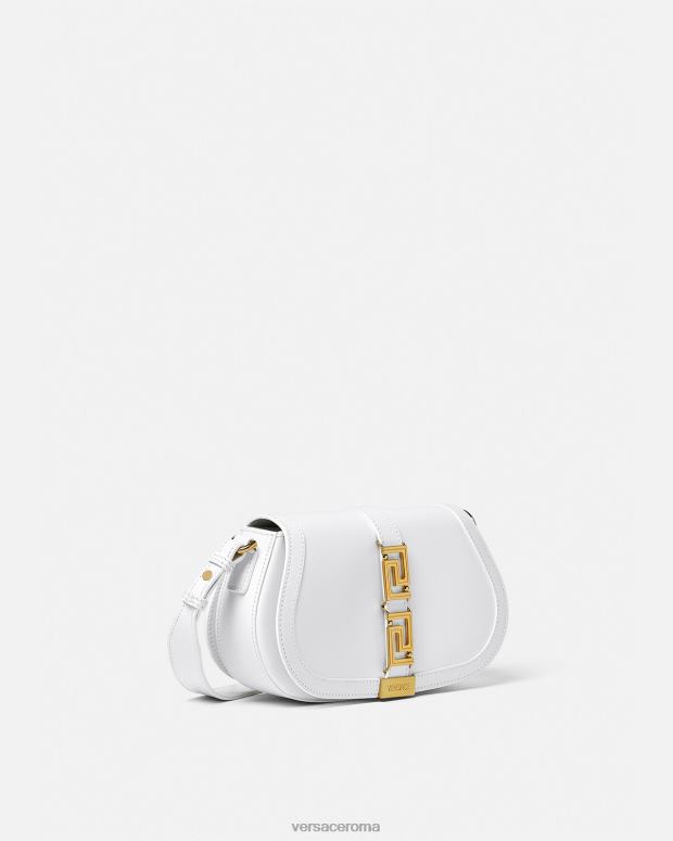 esso Versace donne borsa a tracolla della dea greca bianco JT08Z253 borse