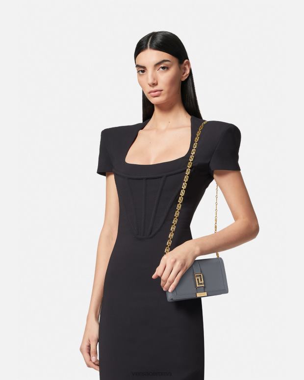 esso Versace donne mini borsa della dea greca un colore JT08Z270 borse