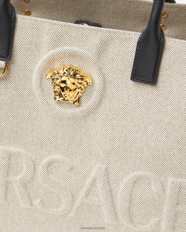 esso Versace donne Borsa tote grande la medusa beige JT08Z340 borse