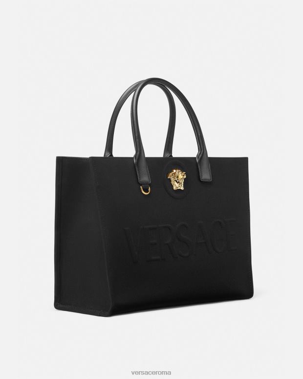 esso Versace donne Borsa tote grande la medusa nero JT08Z341 borse
