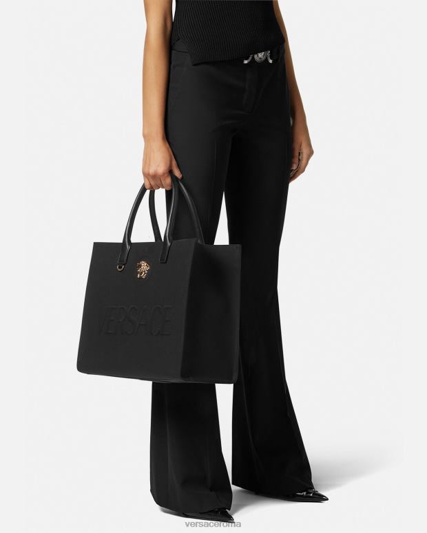 esso Versace donne Borsa tote grande la medusa nero JT08Z341 borse