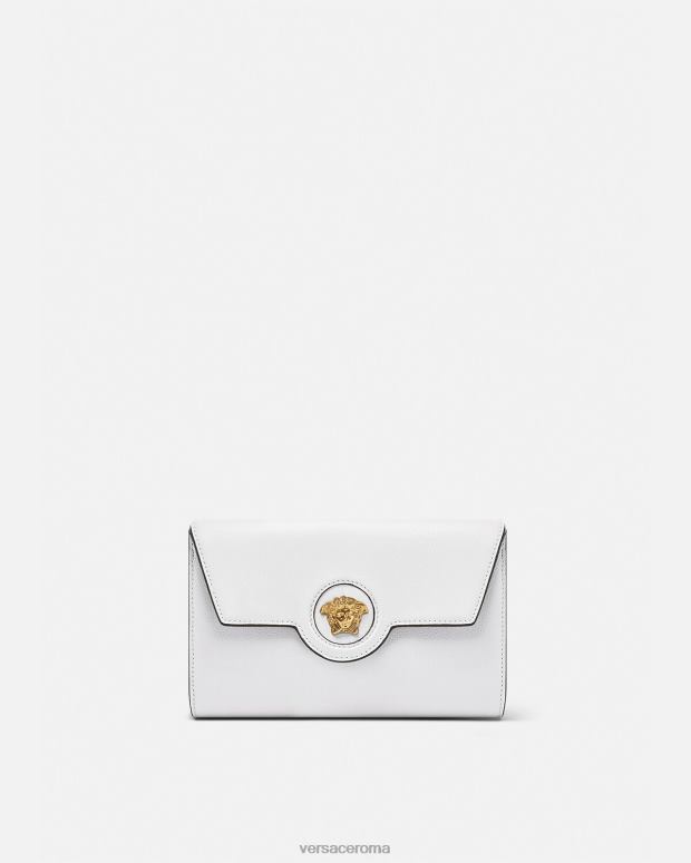 esso Versace donne borsa a tracolla la medusa bianco JT08Z345 borse
