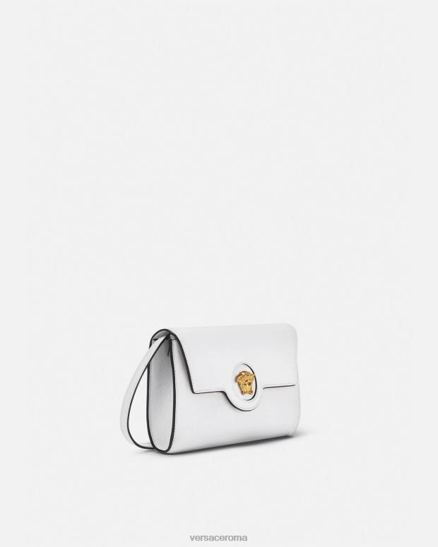esso Versace donne borsa a tracolla la medusa bianco JT08Z345 borse