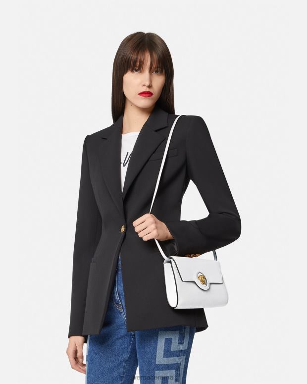 esso Versace donne borsa a tracolla la medusa bianco JT08Z345 borse
