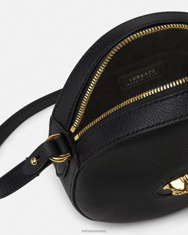 esso Versace donne borsa fotografica rotonda la medusa nero JT08Z354 borse