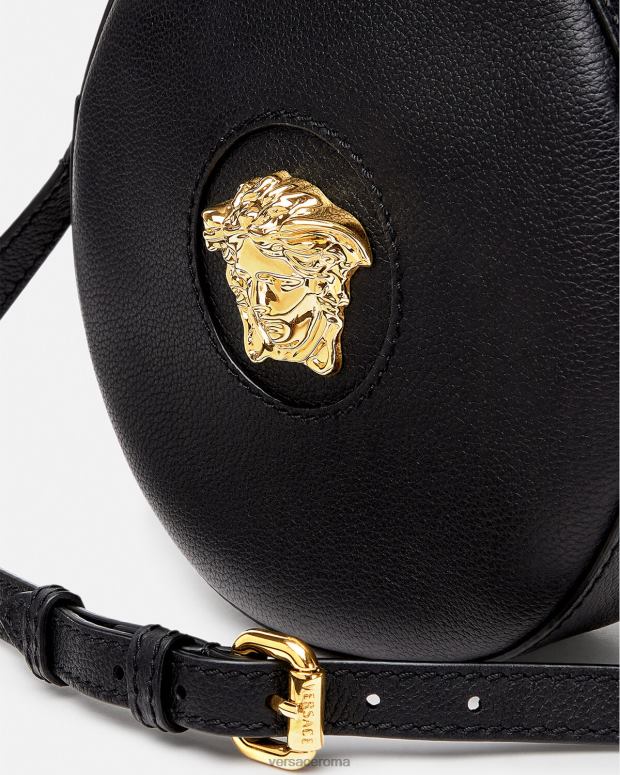 esso Versace donne borsa fotografica rotonda la medusa nero JT08Z354 borse