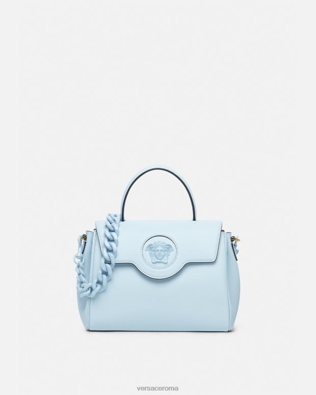 esso Versace donne borsa la medusa azzurro JT08Z359 borse