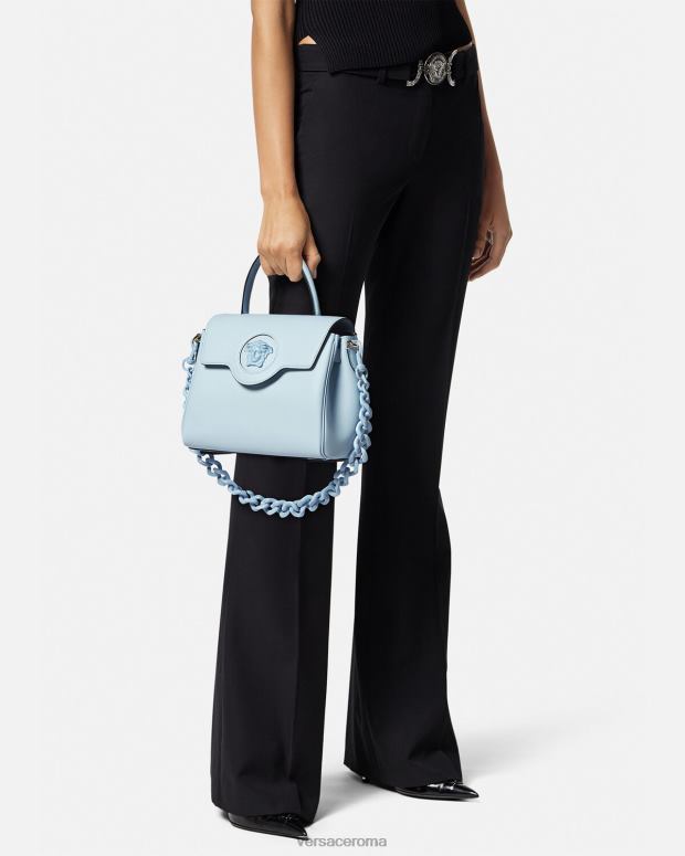 esso Versace donne borsa la medusa azzurro JT08Z359 borse