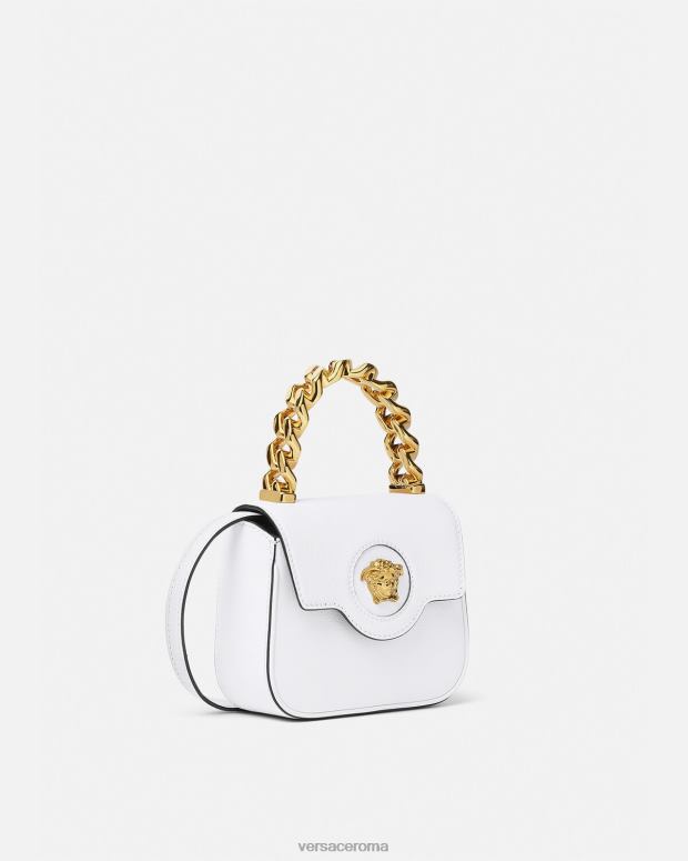 esso Versace donne borsa mini la medusa bianco JT08Z312 borse