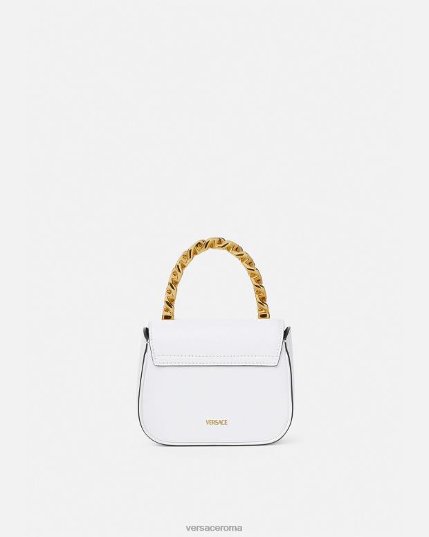 esso Versace donne borsa mini la medusa bianco JT08Z312 borse