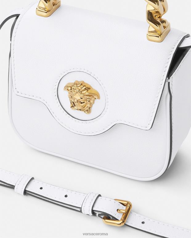 esso Versace donne borsa mini la medusa bianco JT08Z312 borse