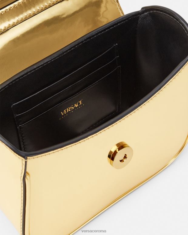 esso Versace donne borsa mini la medusa oro JT08Z310 borse