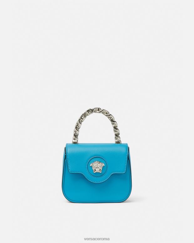 esso Versace donne borsa mini la medusa turchese JT08Z308 borse
