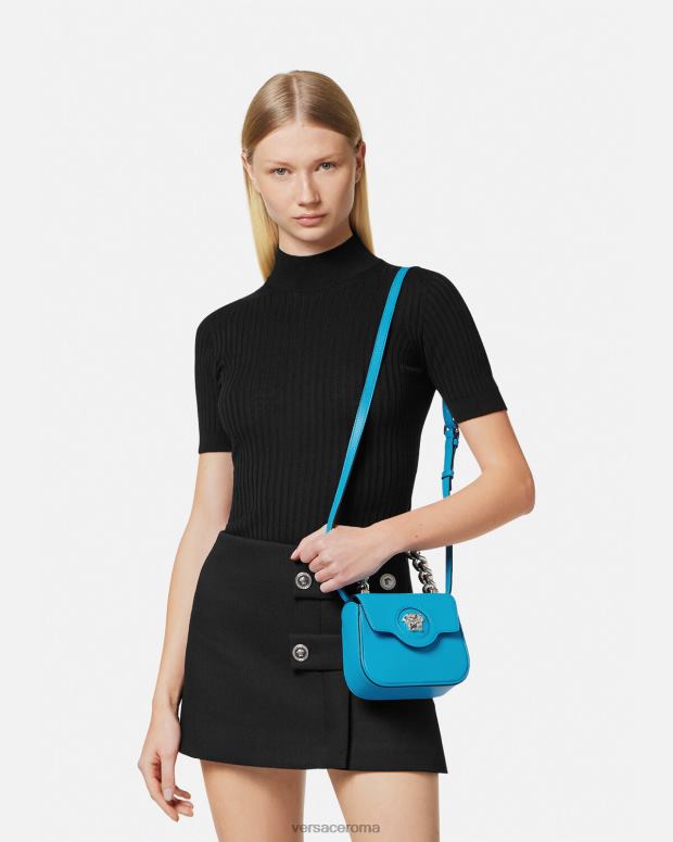 esso Versace donne borsa mini la medusa turchese JT08Z308 borse