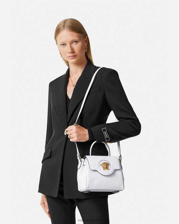 esso Versace donne borsa piccola la medusa bianco JT08Z335 borse