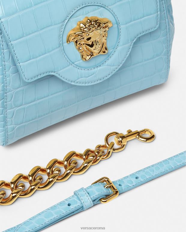 esso Versace donne borsa piccola la medusa turchese JT08Z336 borse