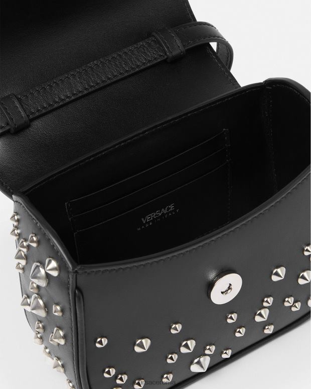 esso Versace donne mini borsa la medusa a spillo nero JT08Z352 borse