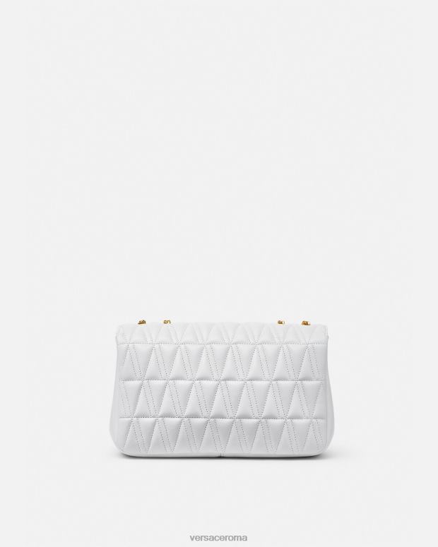 esso Versace donne borsa a tracolla virtus bianco JT08Z366 borse