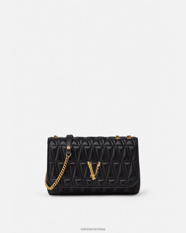 esso Versace donne borsa a tracolla virtus nero JT08Z365 borse