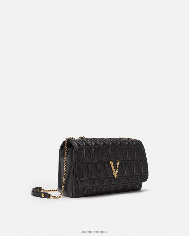 esso Versace donne borsa a tracolla virtus nero JT08Z365 borse