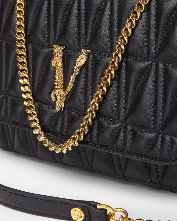 esso Versace donne borsa a tracolla virtus nero JT08Z365 borse