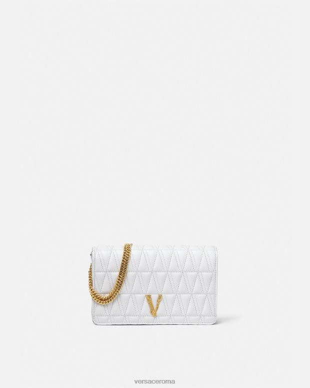 esso Versace donne frizione virtuosa bianco JT08Z371 borse