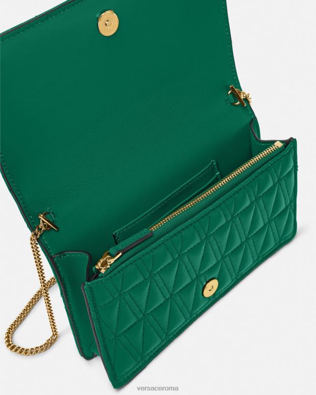 esso Versace donne frizione virtuosa verde JT08Z370 borse