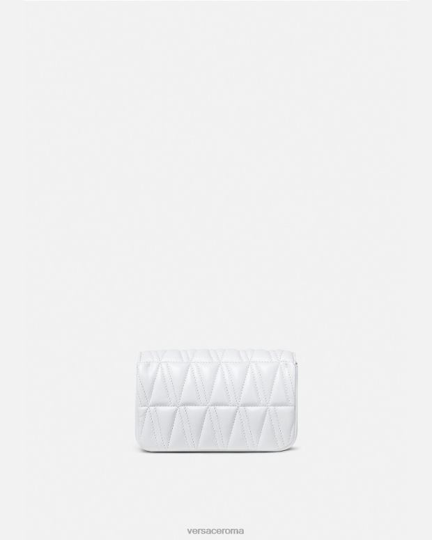 esso Versace donne mini borsa virtus bianco JT08Z375 borse