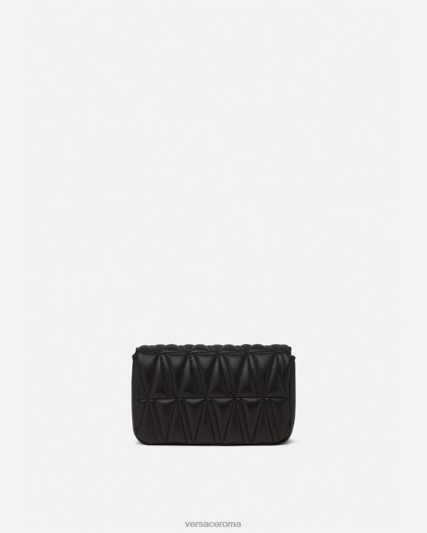 esso Versace donne mini borsa virtus nero JT08Z372 borse