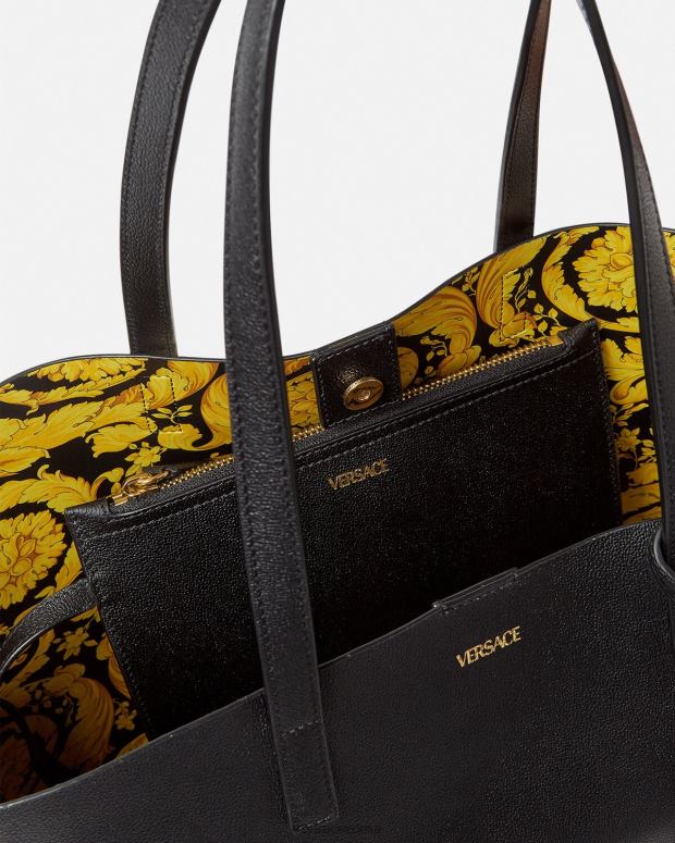 esso Versace donne borsa tote virtus nero JT08Z379 borse