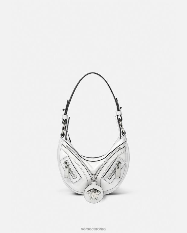 esso Versace donne ripetere la mini borsa hobo bianco JT08Z288 borse