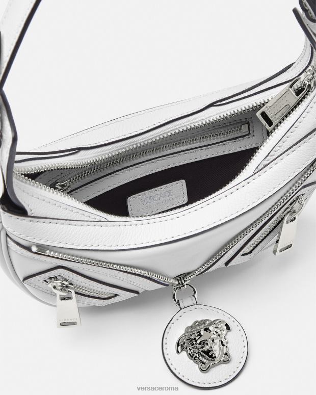 esso Versace donne ripetere la mini borsa hobo bianco JT08Z288 borse