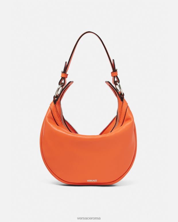 esso Versace donne ripetere la piccola borsa hobo arancia JT08Z295 borse