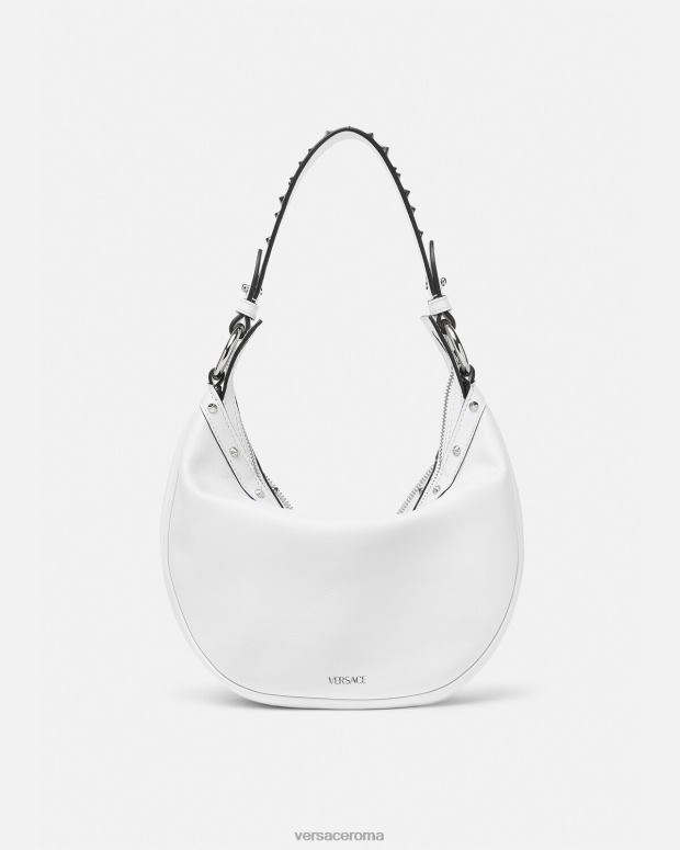 esso Versace donne ripetere la piccola borsa hobo bianco JT08Z284 borse