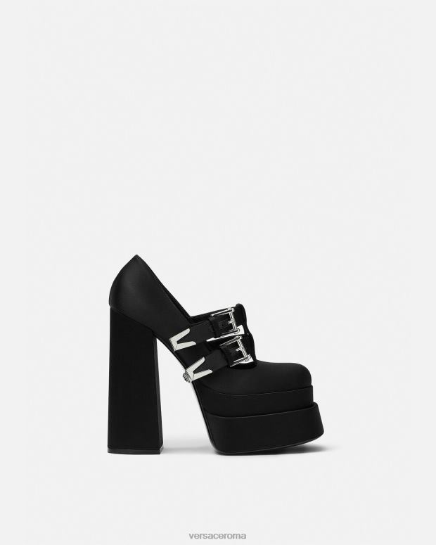 esso Versace donne pompe con piattaforma aevitas nero JT08Z417 scarpa