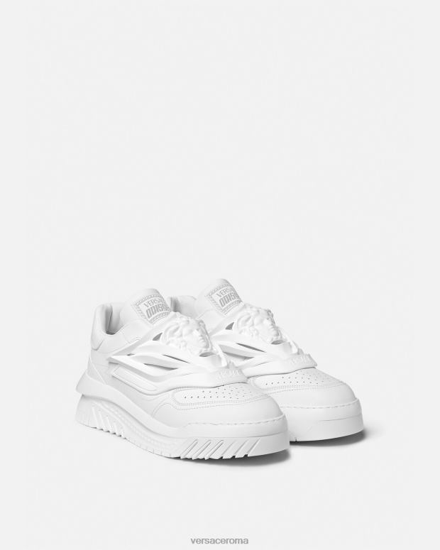 esso Versace donne scarpe da ginnastica Odissea bianco JT08Z505 scarpa