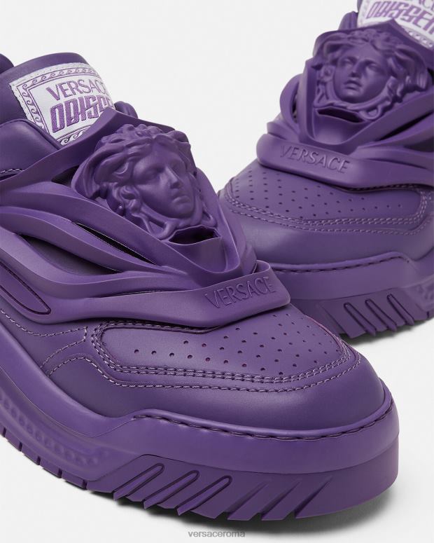 esso Versace donne scarpe da ginnastica Odissea un colore JT08Z511 scarpa
