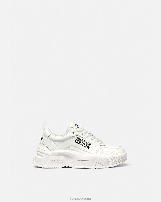 esso Versace donne scarpe da ginnastica per osservare le stelle bianco JT08Z2266 scarpa
