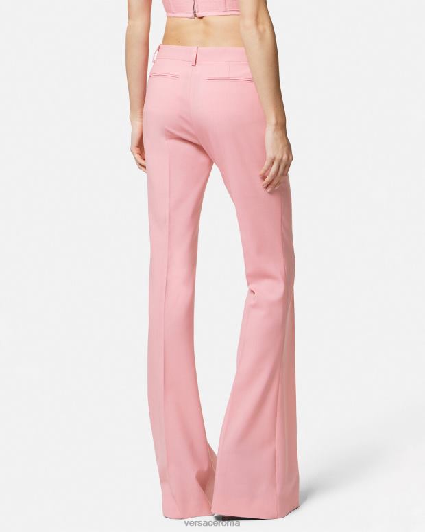esso Versace donne pantaloni a zampa d'elefante un colore JT08Z120 vestiario