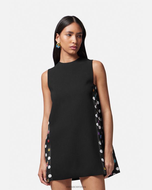 esso Versace donne miniabito con farfalle un colore JT08Z3 vestiario
