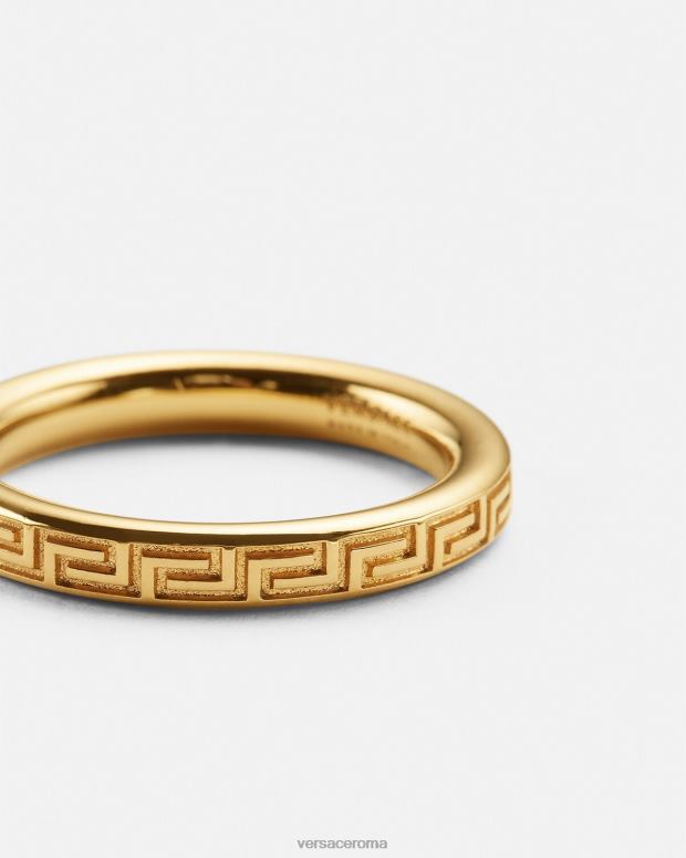 esso Versace uomini portachiavi greco inciso oro JT08Z1686 Accessori