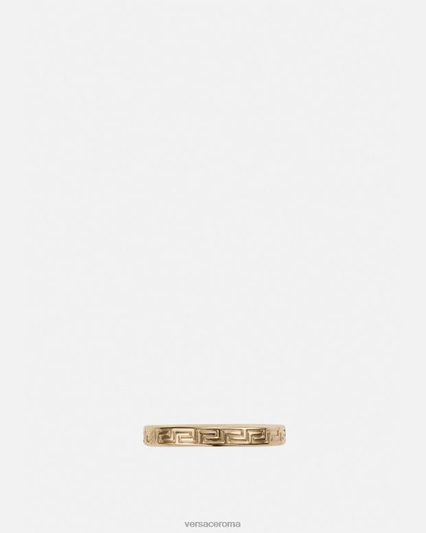 esso Versace uomini portachiavi greco inciso oro JT08Z1687 Accessori