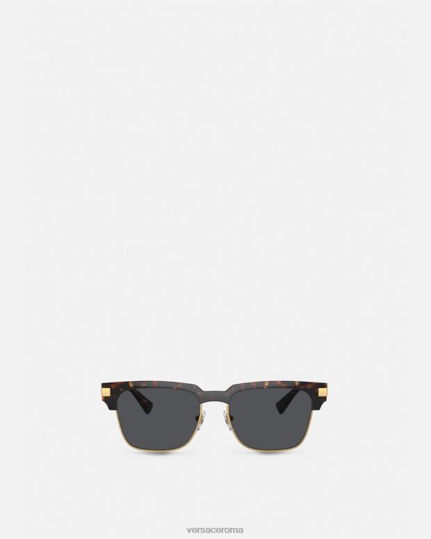 esso Versace uomini occhiali da sole greca l'Avana JT08Z1681 Accessori