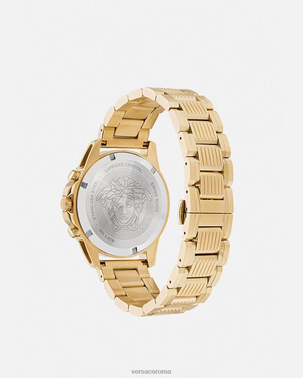 esso Versace uomini orologio cronografo ad azione greca pnul JT08Z1709 Accessori