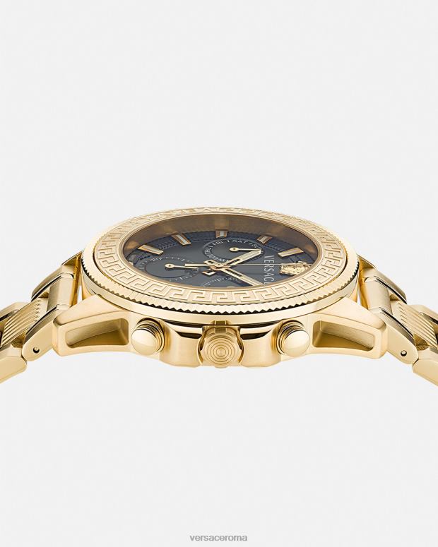 esso Versace uomini orologio cronografo ad azione greca pnul JT08Z1709 Accessori