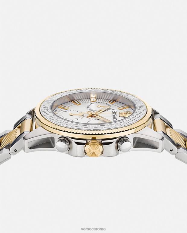 esso Versace uomini orologio cronografo ad azione greca pnul JT08Z1710 Accessori